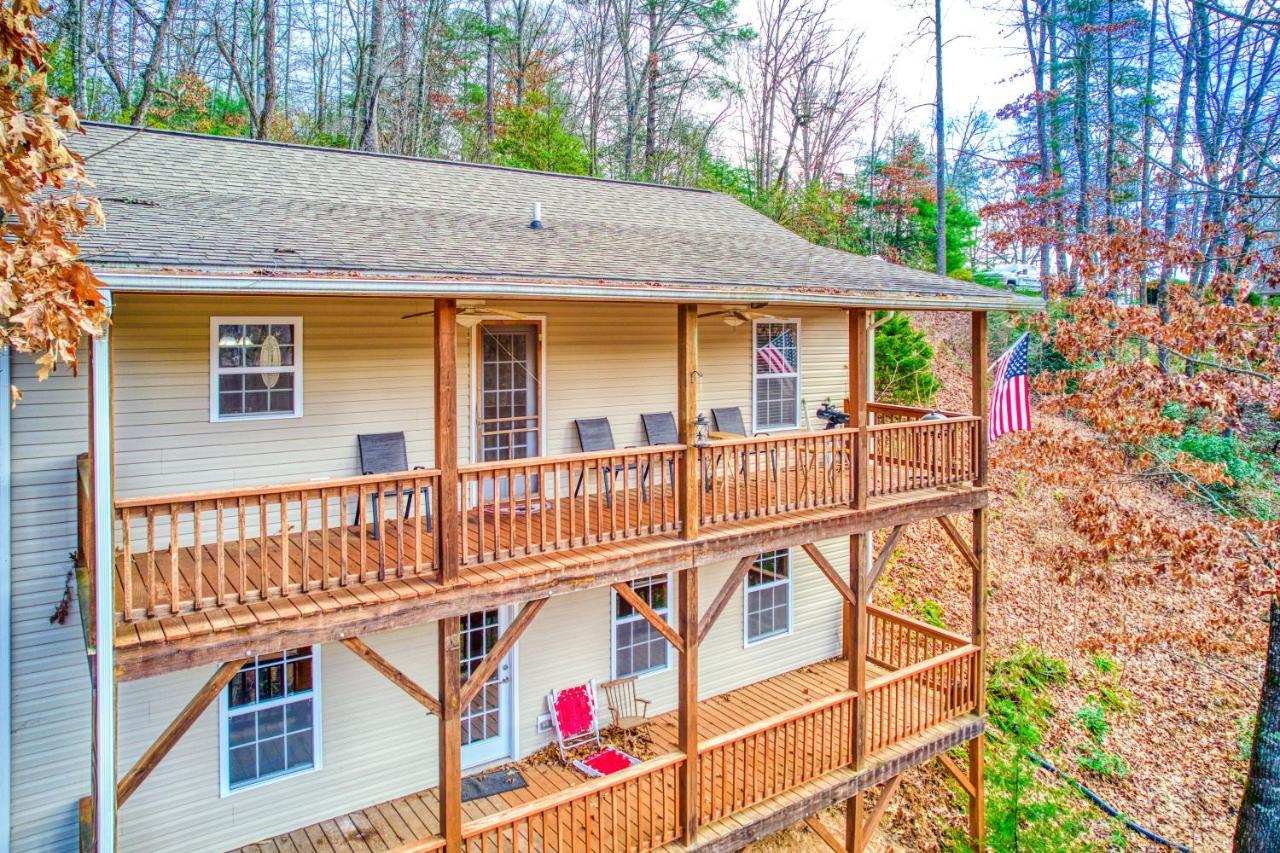 Trimont Mountain Cottage Franklin Exterior foto